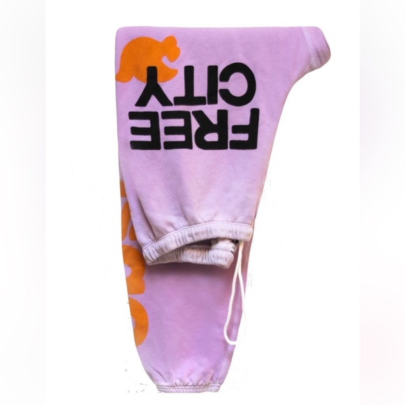 Free City Let’s Go OG Sweatpants in Pinkmilk Sunfade XS